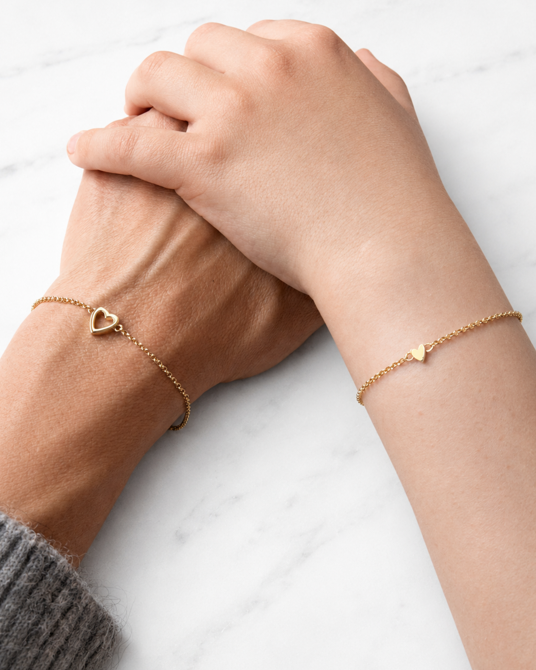 Piece of my Heart - Embrace Armband Guld