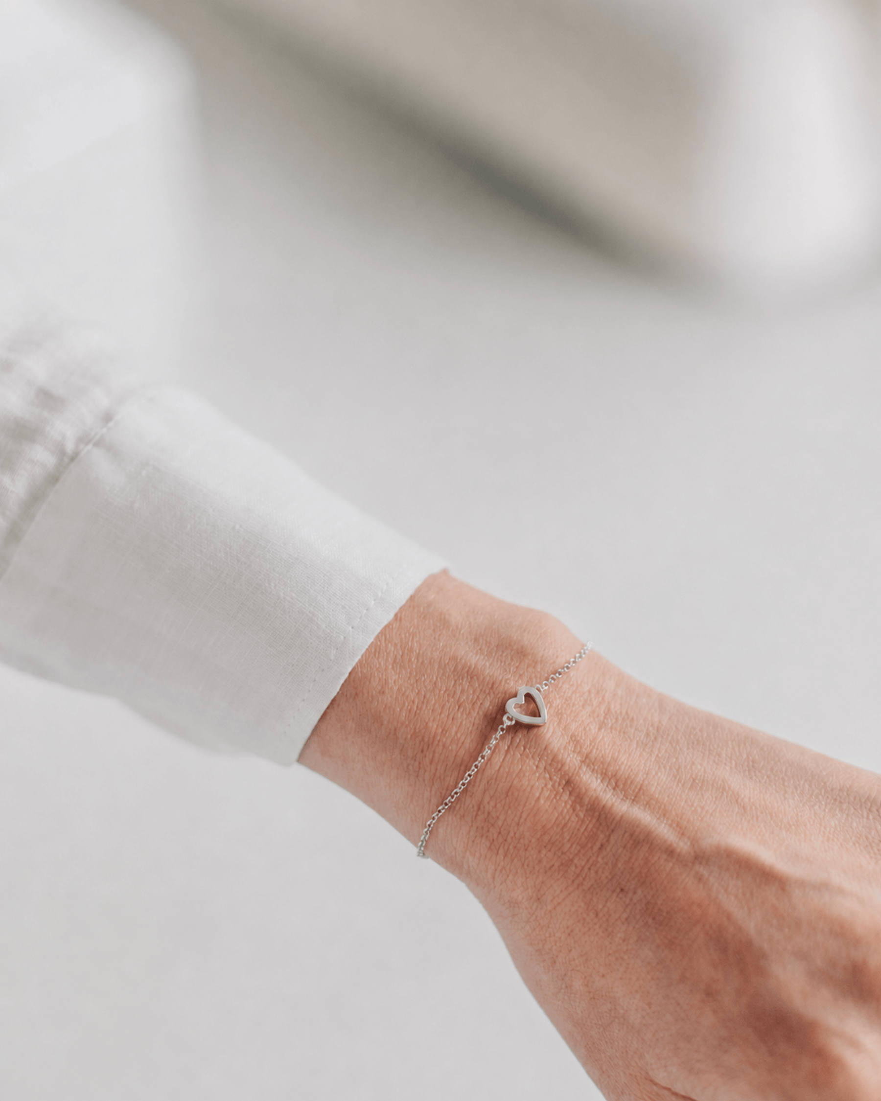 Piece of my Heart - Embrace Bracelet Silver